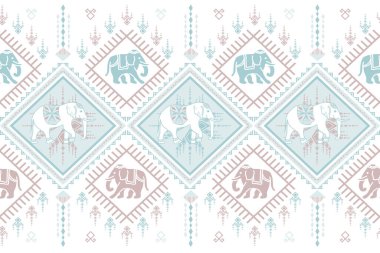 Asya tarzında popüler fil deseni bu fil grafiği Tayland 'da, Hindistan' da ve Güney Doğu Asya 'da modadır ve bu fil ve bebek fil tekstil endüstrisi ve herhangi bir paket için kullanılabilir. 