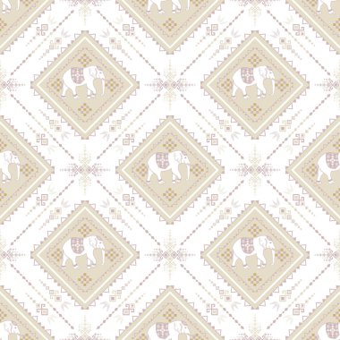 Asya tarzında popüler fil deseni bu fil grafiği Tayland 'da, Hindistan' da ve Güney Doğu Asya 'da modadır ve bu fil ve bebek fil tekstil endüstrisi ve herhangi bir paket için kullanılabilir. 