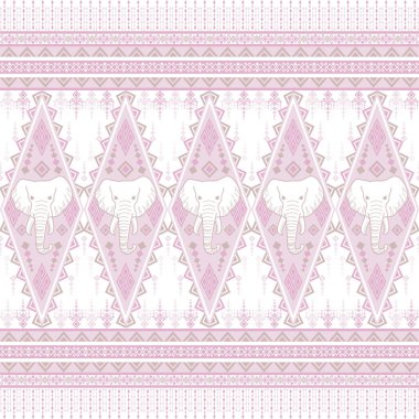 Asya tarzında popüler fil deseni bu fil grafiği Tayland 'da, Hindistan' da ve Güney Doğu Asya 'da modadır ve bu fil ve bebek fil tekstil endüstrisi ve herhangi bir paket için kullanılabilir. 