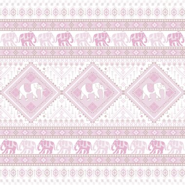 Asya tarzında popüler fil deseni bu fil grafiği Tayland 'da, Hindistan' da ve Güney Doğu Asya 'da modadır ve bu fil ve bebek fil tekstil endüstrisi ve herhangi bir paket için kullanılabilir. 