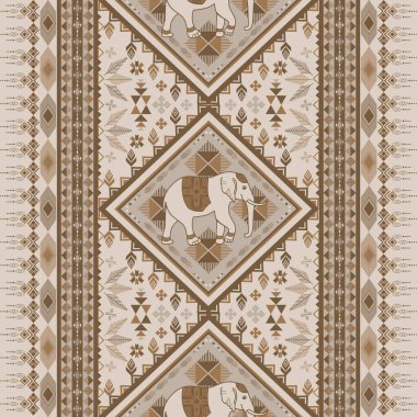 Asya tarzında popüler fil deseni bu fil grafiği Tayland 'da, Hindistan' da ve Güney Doğu Asya 'da modadır ve bu fil ve bebek fil tekstil endüstrisi ve herhangi bir paket için kullanılabilir. 