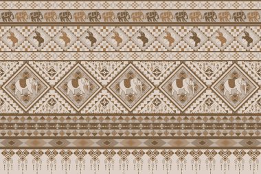 Asya tarzında popüler fil deseni bu fil grafiği Tayland 'da, Hindistan' da ve Güney Doğu Asya 'da modadır ve bu fil ve bebek fil tekstil endüstrisi ve herhangi bir paket için kullanılabilir.