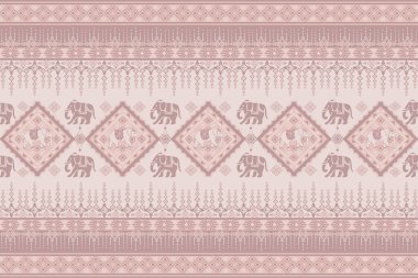 Asya tarzında popüler fil deseni bu fil grafiği Tayland 'da, Hindistan' da ve Güney Doğu Asya 'da modadır ve bu fil ve bebek fil tekstil endüstrisi ve herhangi bir paket için kullanılabilir.