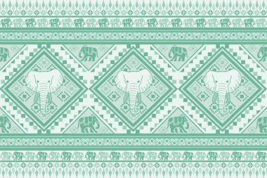 Asya tarzında popüler fil deseni bu fil grafiği Tayland 'da, Hindistan' da ve Güney Doğu Asya 'da modadır ve bu fil ve bebek fil tekstil endüstrisi ve herhangi bir paket için kullanılabilir. 