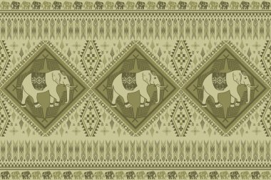 Asya tarzında popüler fil deseni bu fil grafiği Tayland 'da, Hindistan' da ve Güney Doğu Asya 'da modadır ve bu fil ve bebek fil tekstil endüstrisi ve herhangi bir paket için kullanılabilir. 