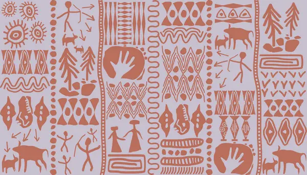 En az kabile tarzı mağara resimleri bg duvar kağıdı arkaplanı olabilir. Bu kabile Afrika tarzı desen doğru kabile ve Afrika geleneksel renklerini verir ve ayrıca geometrik formu da içerir.