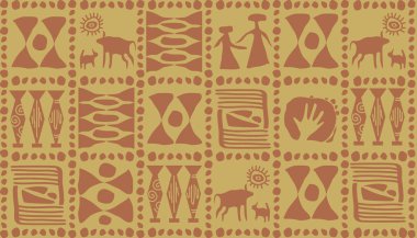 En az kabile tarzı mağara resimleri bg duvar kağıdı arkaplanı olabilir. Bu kabile Afrika tarzı desen doğru kabile ve Afrika geleneksel renklerini verir ve ayrıca geometrik formu da içerir.