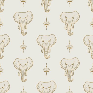 Asya tarzında popüler fil deseni bu fil grafiği Tayland 'da, Hindistan' da ve Güney Doğu Asya 'da modadır ve bu fil ve bebek fil tekstil endüstrisi ve herhangi bir paket için kullanılabilir. 