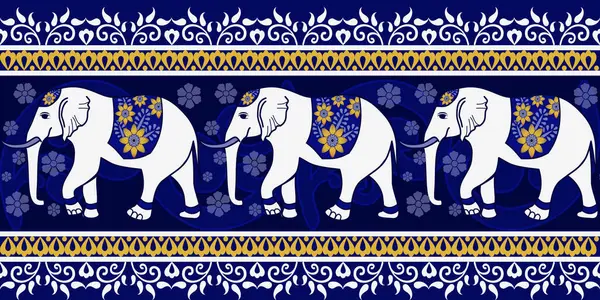 Asya tarzında popüler fil deseni bu fil grafiği Tayland 'da, Hindistan' da ve Güney Doğu Asya 'da modadır ve bu fil ve bebek fil tekstil endüstrisi ve herhangi bir paket için kullanılabilir. 