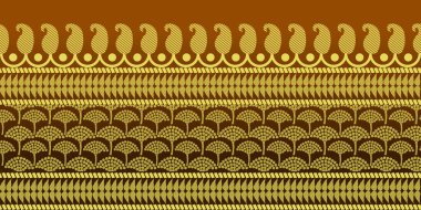 güzel grafik sari tasarımı ve bu sari tasarımı Hint stili ki bu tekstil moda endüstrisi için ve duvar kağıdı arkaplanı olarak kullanılabilir ve web sitesi bg bu stil Hindistan kökenlidir