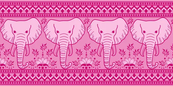 Asya tarzında popüler fil deseni bu fil grafiği Tayland 'da, Hindistan' da ve Güney Doğu Asya 'da modadır ve bu fil ve bebek fil tekstil endüstrisi ve herhangi bir paket için kullanılabilir.