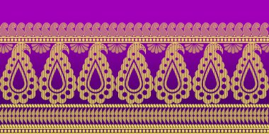 güzel grafik sari tasarımı ve bu sari tasarımı Hint stili ki bu tekstil moda endüstrisi için ve duvar kağıdı arkaplanı olarak kullanılabilir ve web sitesi bg bu stil Hindistan kökenlidir 