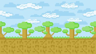 Piksel sanatı video oyunu çapraz dikişli mozaik şebeke çalışmasından esinlenilmiştir. Bu piksel sanatı arkaplan ve desen renklendirici piksel sanatı için uygun kusursuz desendir. Paket tasarımı için güzel çapraz dikiştir.