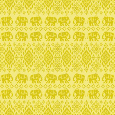 Asya tarzında popüler fil deseni bu fil grafiği Tayland 'da, Hindistan' da ve Güney Doğu Asya 'da modadır ve bu fil ve bebek fil tekstil endüstrisi ve herhangi bir paket için kullanılabilir. 