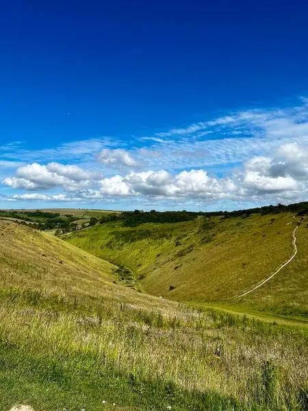 Devil 's Dyke Kuru Vadisi, Güney Downs, İngiltere.