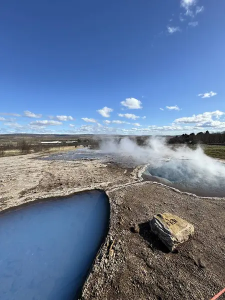 Buharlı gayzer kaplıcaları, İzlanda 