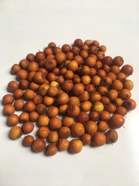 stock image Top view of small Bair Fruit of Asia. Pattern background of Jujube Fruit Bair Fruit or China Apple in Punjab, Pakistan.