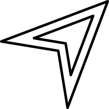 Web simgesi gönder, basit illüstrasyon