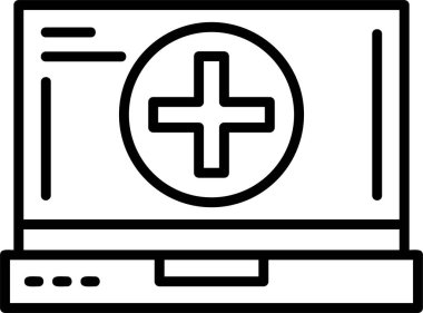 ekle. Web simgesi vektör illüstrasyonu