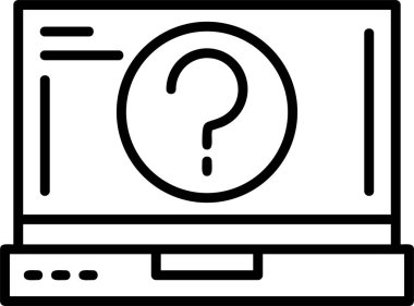 Web simgesini imzalamaya yardım et, basit illüstrasyon