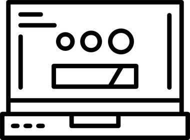 Bilgisayar monitörü. Basit tasarım