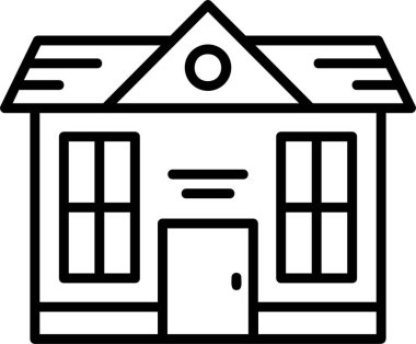 Ev. Web simgesi basit tasarım