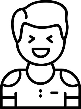 Eğlence için. Web simgesi basit vektör illüstrasyonu