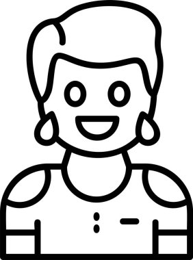 Şenlik. Web simgesi basit vektör illüstrasyonu