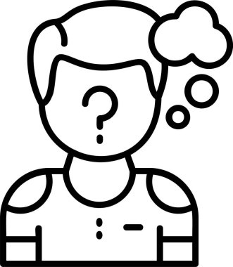 Özlem. Web simgesi basit vektör illüstrasyonu