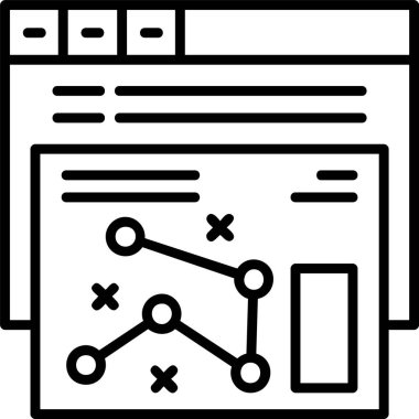 iş veri analiz simgesi