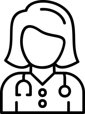 Doktor Web simgesi vektör illüstrasyonu