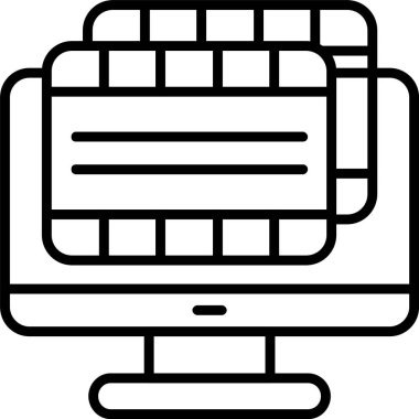 film serisi illüstrasyon unsuru tasarım 