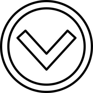 Tik tak. Web simgesi basit tasarım