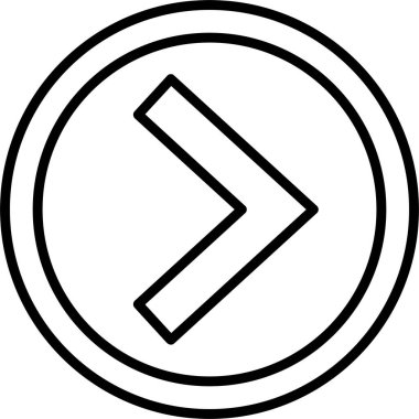 ok simgesi, vektör illüstrasyonu