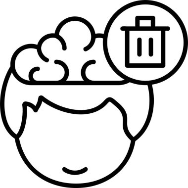 Yapraklı bir bulut şişesinin vektör çizimi