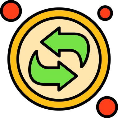 Web simgesini basit illüstrasyonla tazele