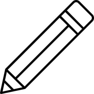 Kalem. Web simgesi basit tasarım 