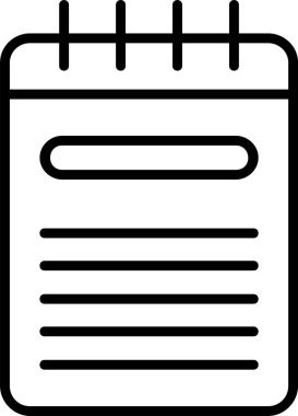 Belge web simgesi vektör illüstrasyonu yazılıyor