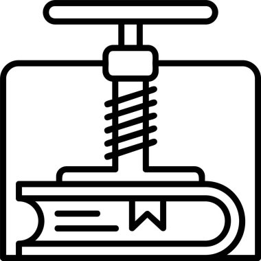 Sondaj. Web simgesi basit illüstrasyon