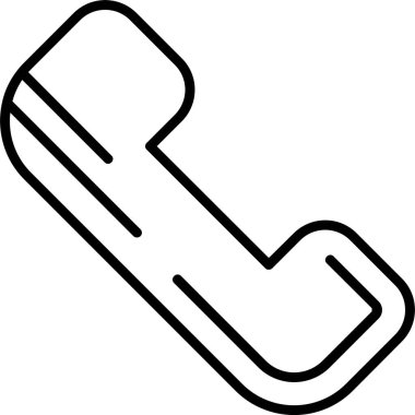 telefon web simgesi, vektör çizim