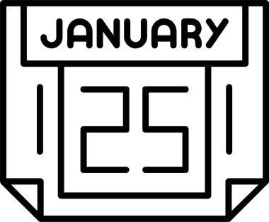 Takvim günü simgesi, vektör illüstrasyonu basit tasarım