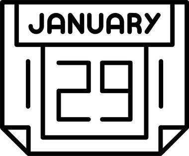 Takvim günü simgesi, vektör illüstrasyonu basit tasarım