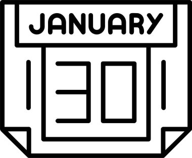 Takvim günü simgesi, vektör illüstrasyonu basit tasarım