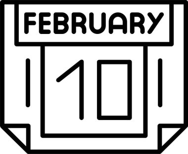 Takvim günü simgesi, vektör illüstrasyonu basit tasarım