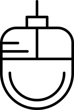 Fare Web simgesi basit illüstrasyon 