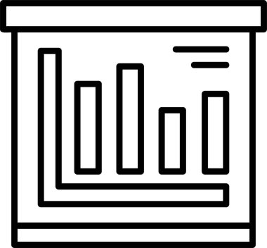 grafik simgesi, vektör illüstrasyonu basit tasarım