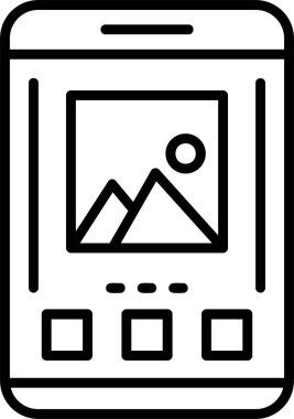 Dijital Tablet. Basit tasarım