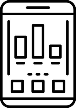 grafik simgesi, vektör illüstrasyonu basit tasarım