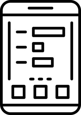 İstatistikler. Web vektör illüstrasyonu