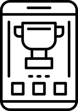 Ganimet web simgesi basit illüstrasyon 